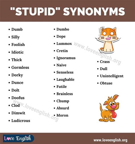 dumb synonym